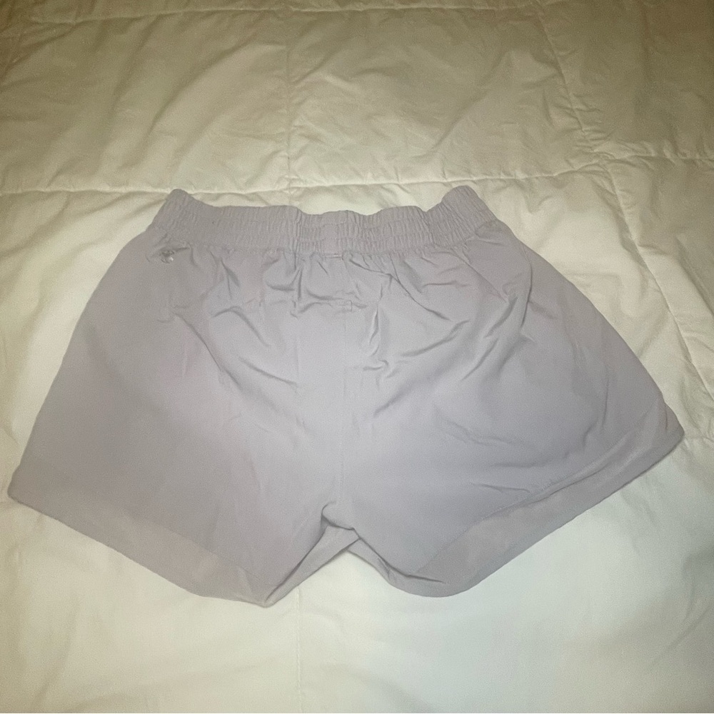 Women's Gaiam Yoga Gray Shorts - Picture 2 of 7